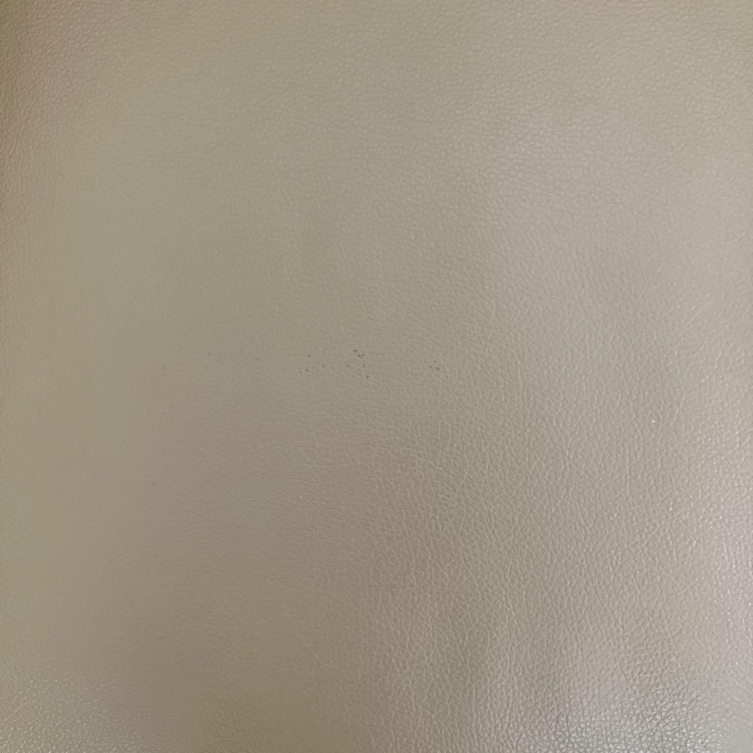 ベージュ 二人掛けソファ 合成皮革