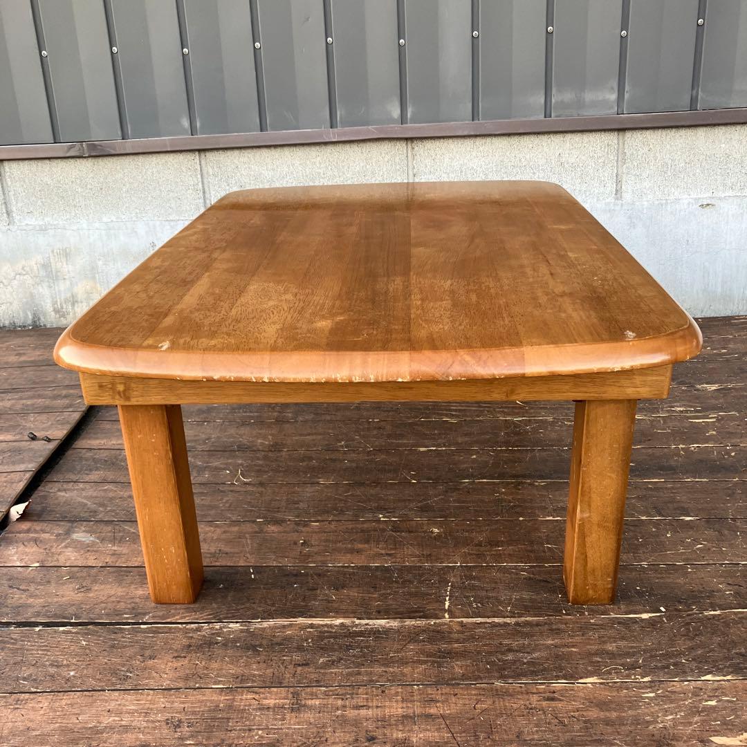 E-2 天然木製 折りたたみローテーブル ちゃぶ台 座卓 センターテーブル