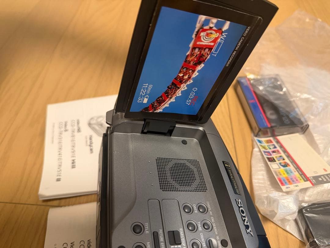 未使用SONY Handycam Vision CCD-TRV51E PAL式