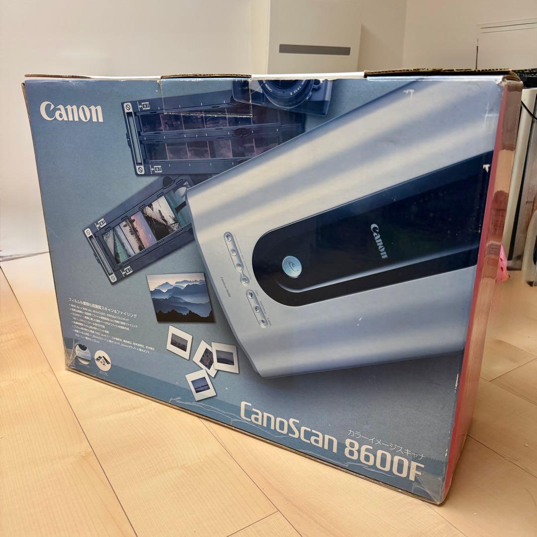 【箱、説明書付！】Canon スキャナー　8600F