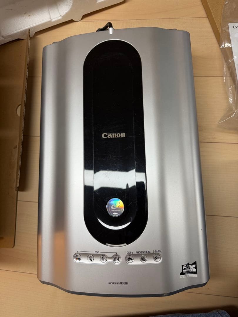 【箱、説明書付！】Canon スキャナー　8600F