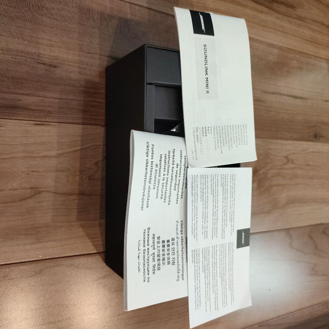 【使用時間少】BOSE SoundLink mini II Bluetooth