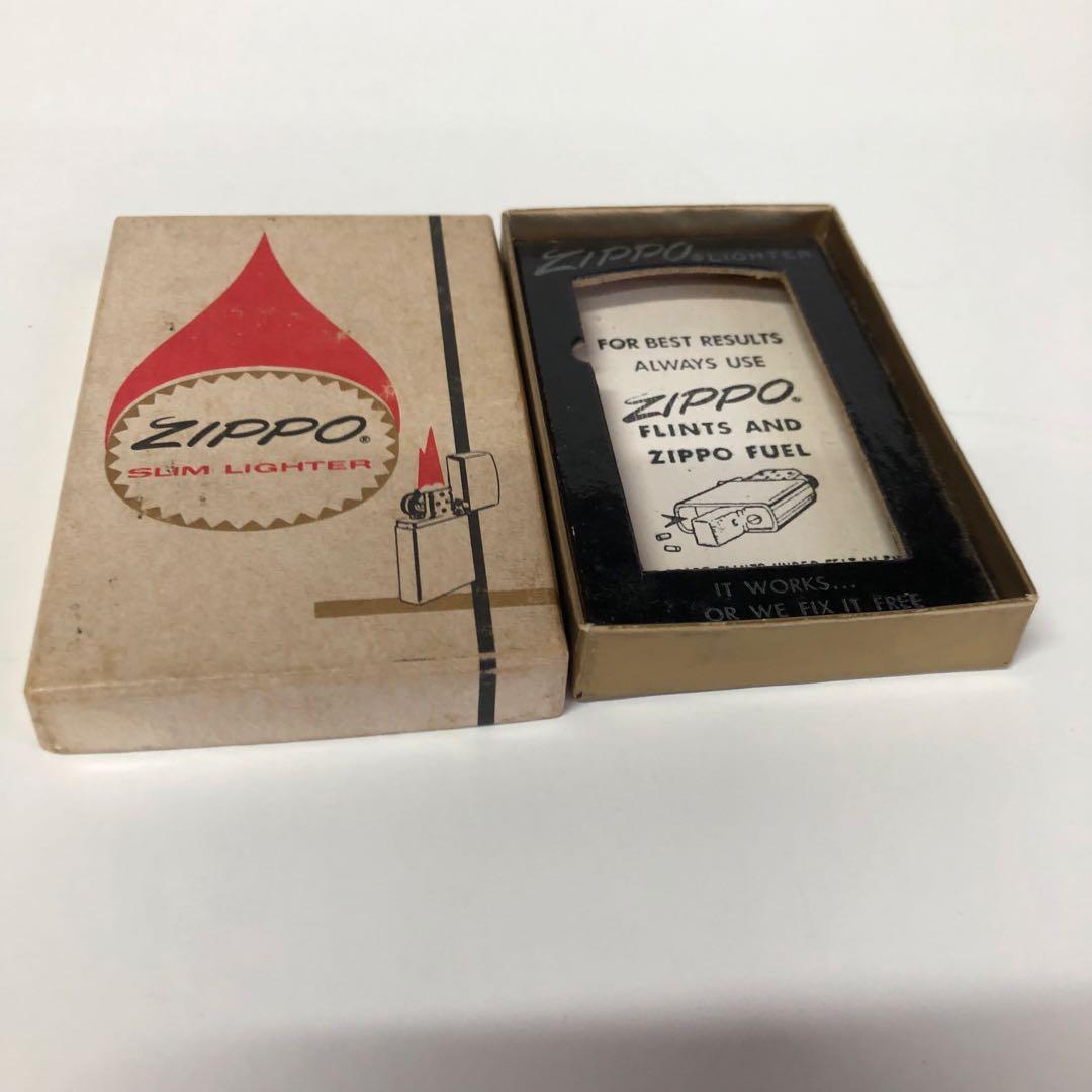 ヴィンテージ1971年スリムZIPPO BORDEN企業物ZIPPO