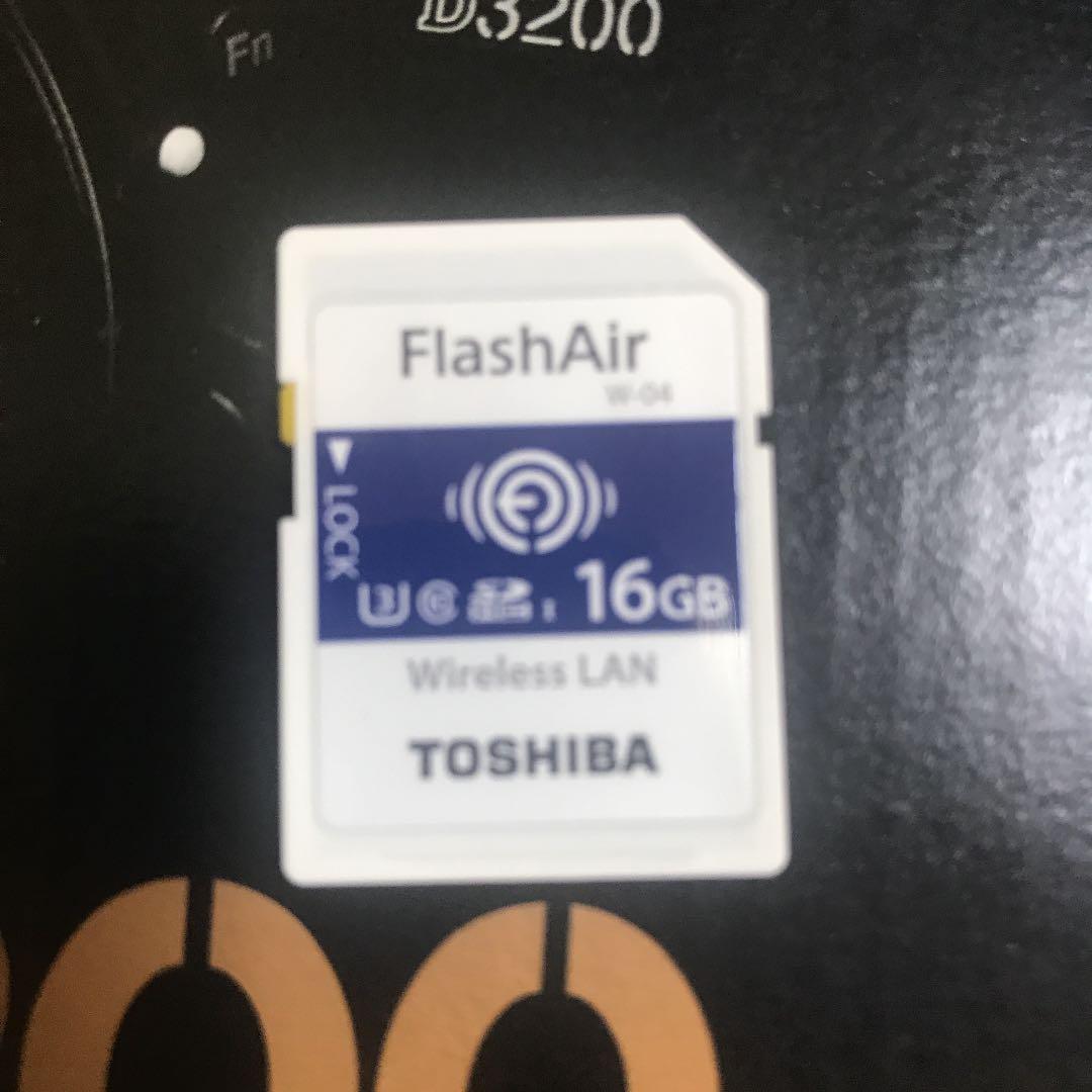 一眼レフ Nikon D3200 FlashAir SDカード付き