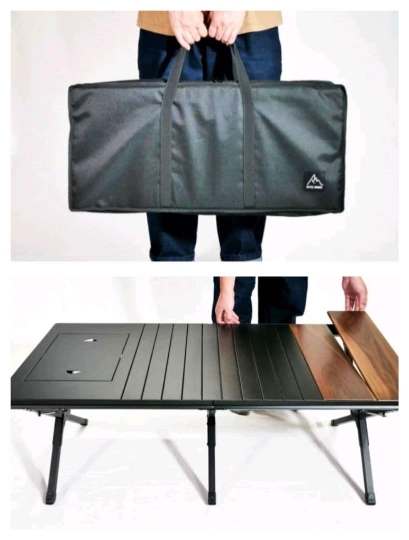 【 美品!! 】ラーテルワークス　ウッドパネルテーブル120　キャンプ 　人気