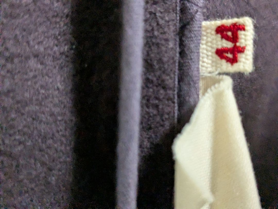 ＭＡＲＮＩ★マルニ★ダークパープル ボタン付きウールコート