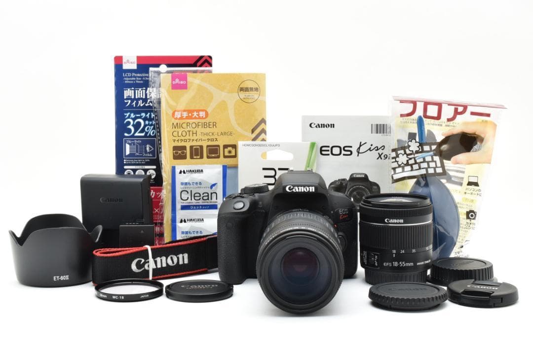 【TAKA】Canon kiss X9i ダブルレンズ 一眼レフ