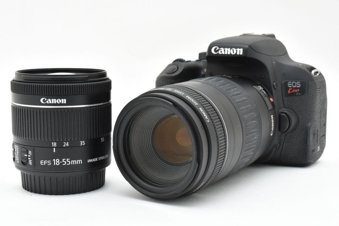 【TAKA】Canon kiss X9i ダブルレンズ 一眼レフ