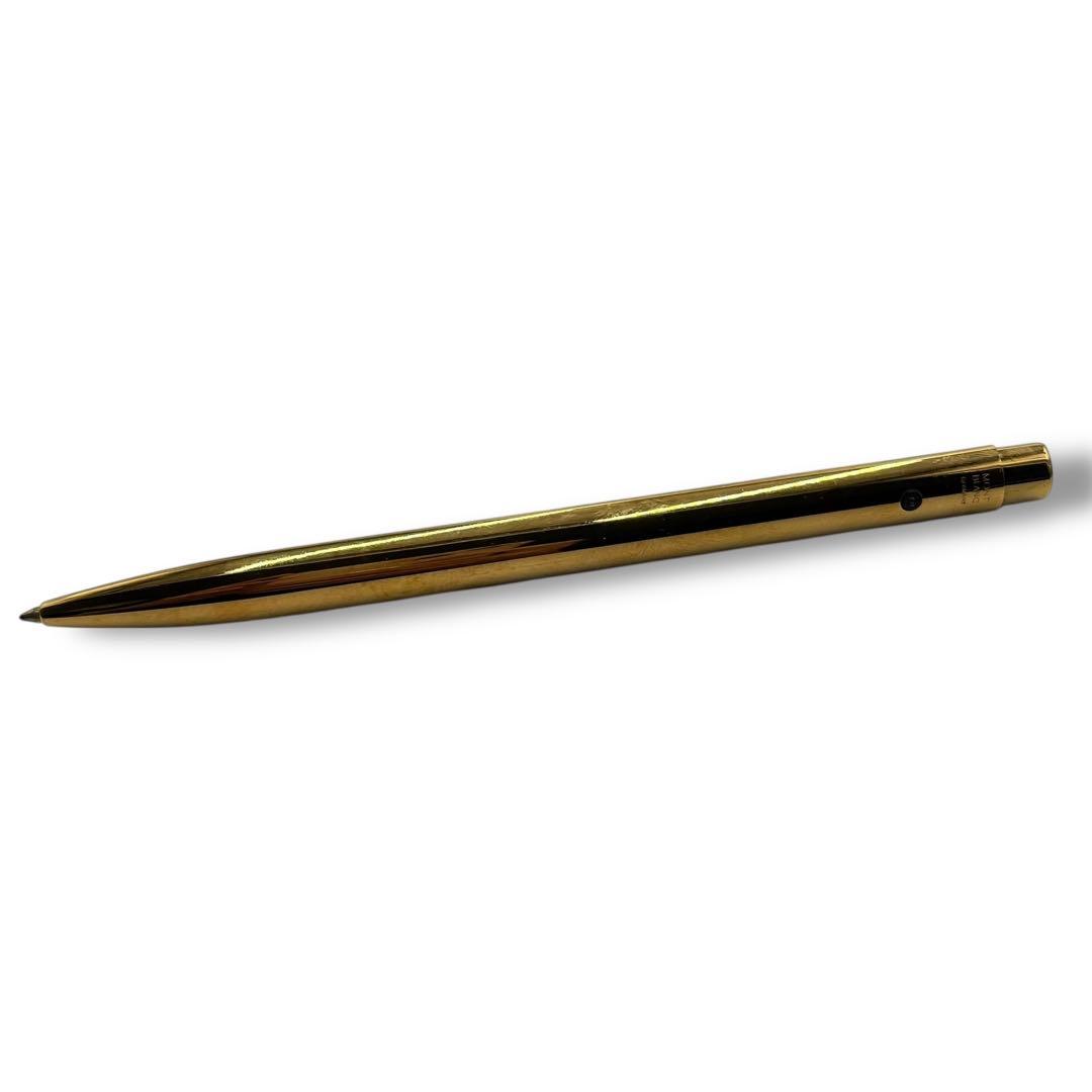 美品 MONTBLANC レオナルド ボールペン ペン ビンテージ チタン 希少