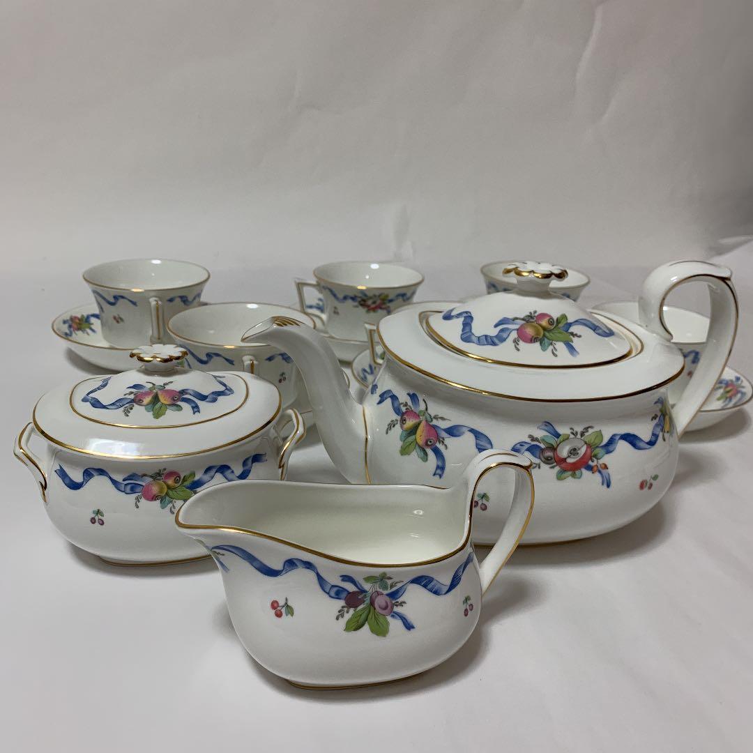  ウェッジウッド ウィリアムズバーグ リボン セット 中古