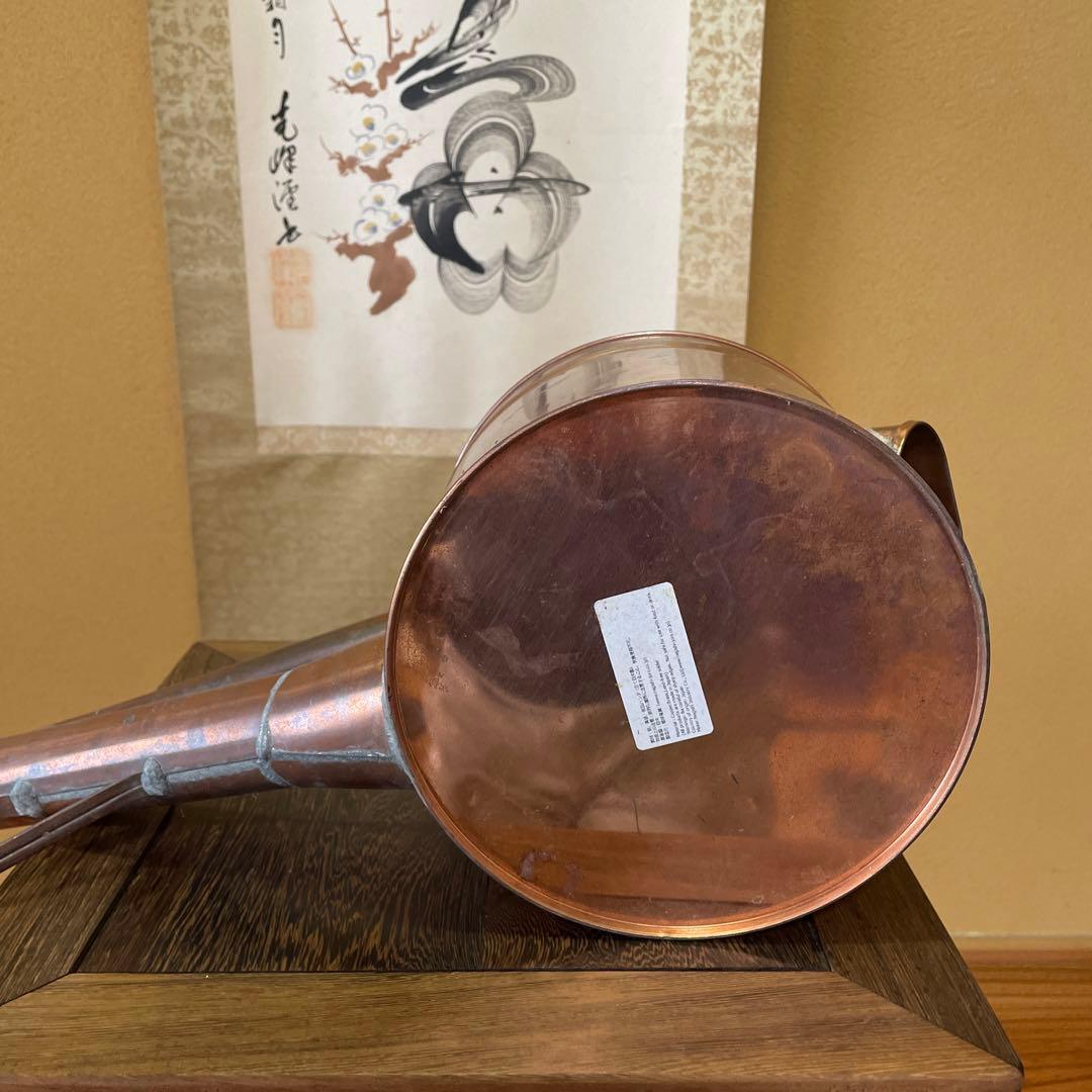 根岸産業「銅製 長竿如雨露４号」【昭和レトロ】