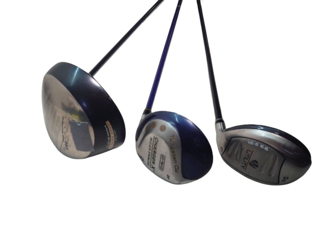 ゴルフバッグセット TOBUNDA ALBY WEDGEゴールド等12本セット
