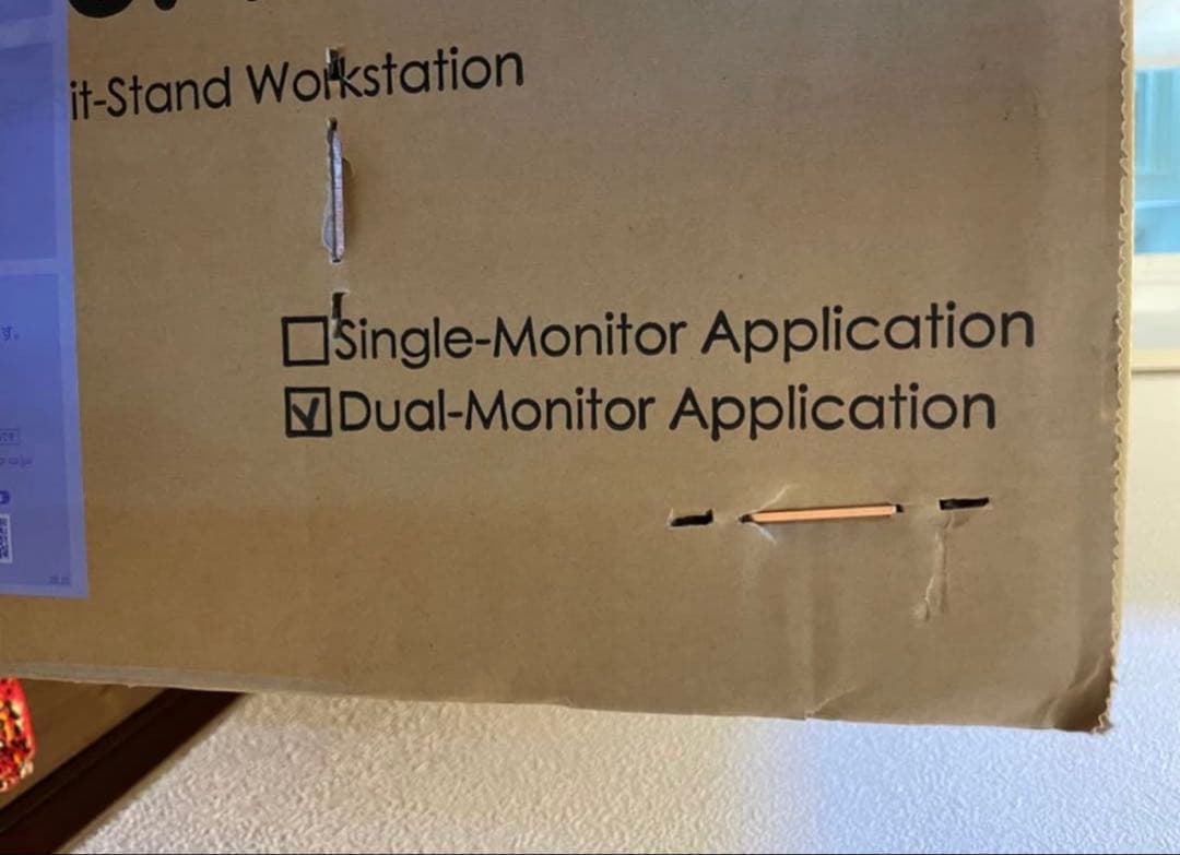 未使用品iErgoArm デュアルモニターアーム sit-stand