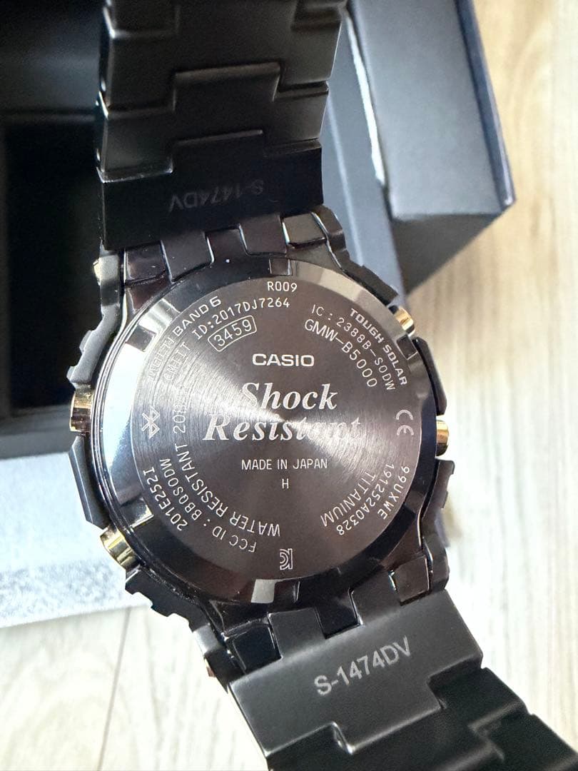 G*K様 [UK10830]G-SHOCKフルメタルチタン GMW-B5000T