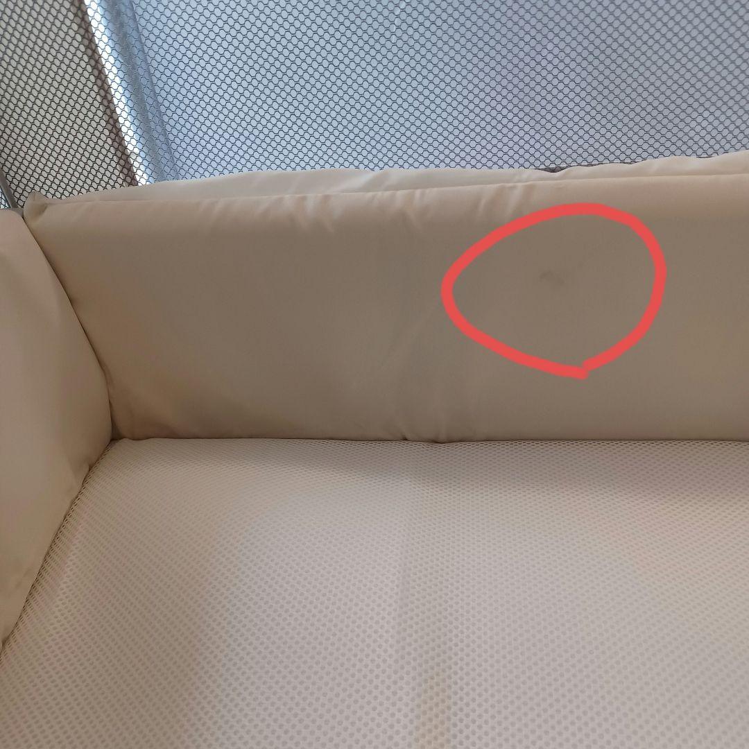 【アップリカ】ベビーベッド ココネルエアー AB (グレーベアー)