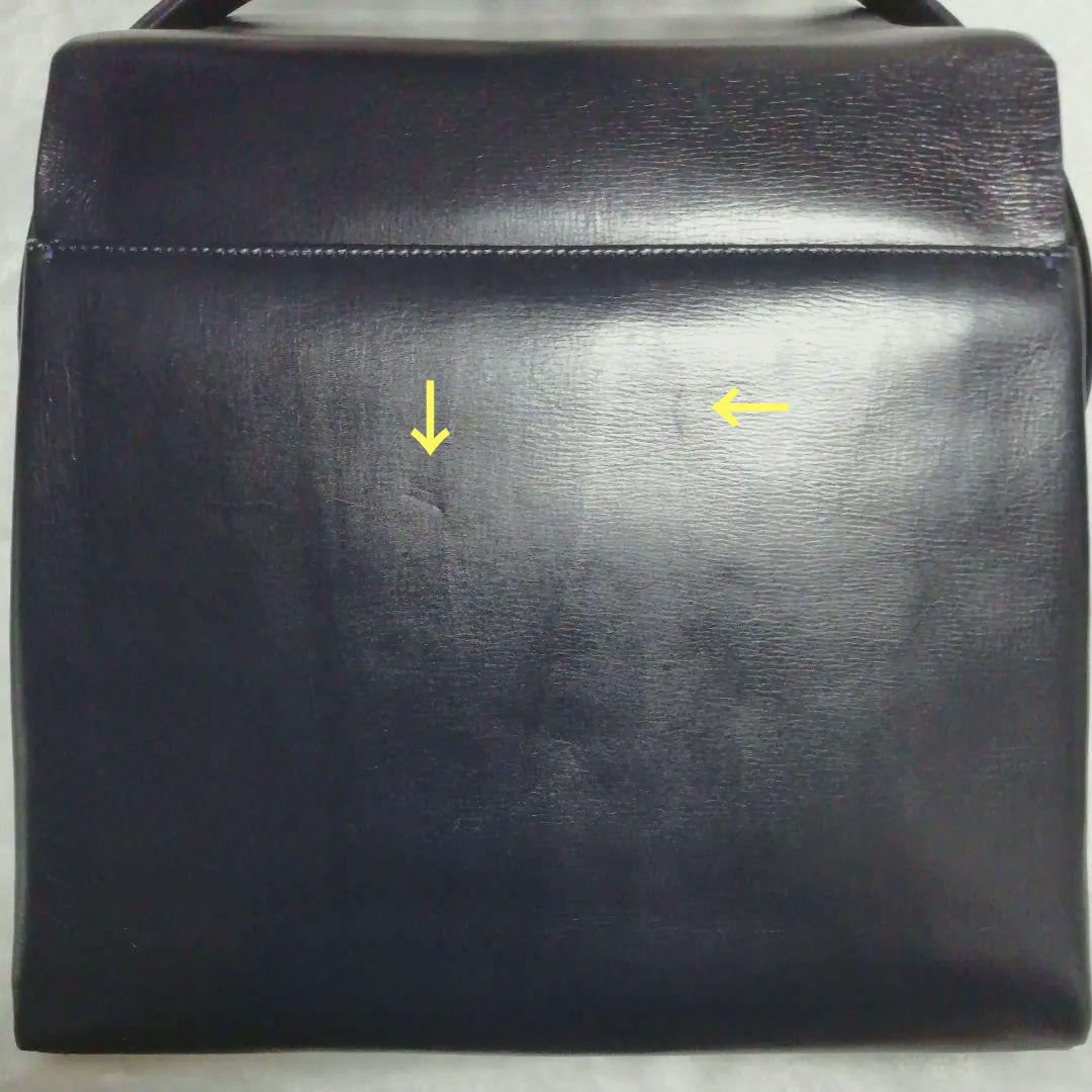 WAKO 銀座和光 フォーマル ハンドバッグ 紺/ネイビー