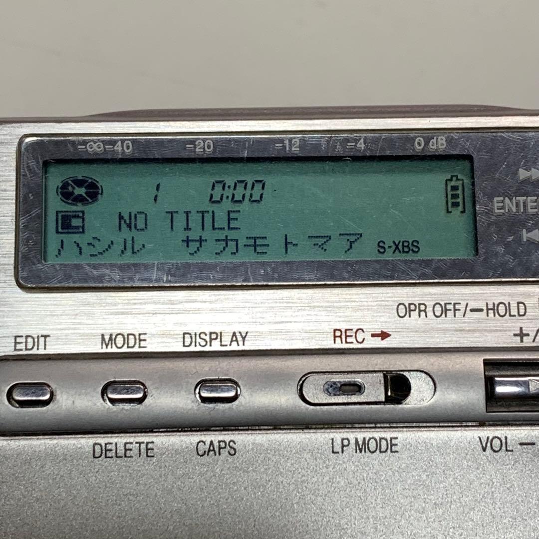 Panasonic ポータブルMDプレイヤー SJ-MR240