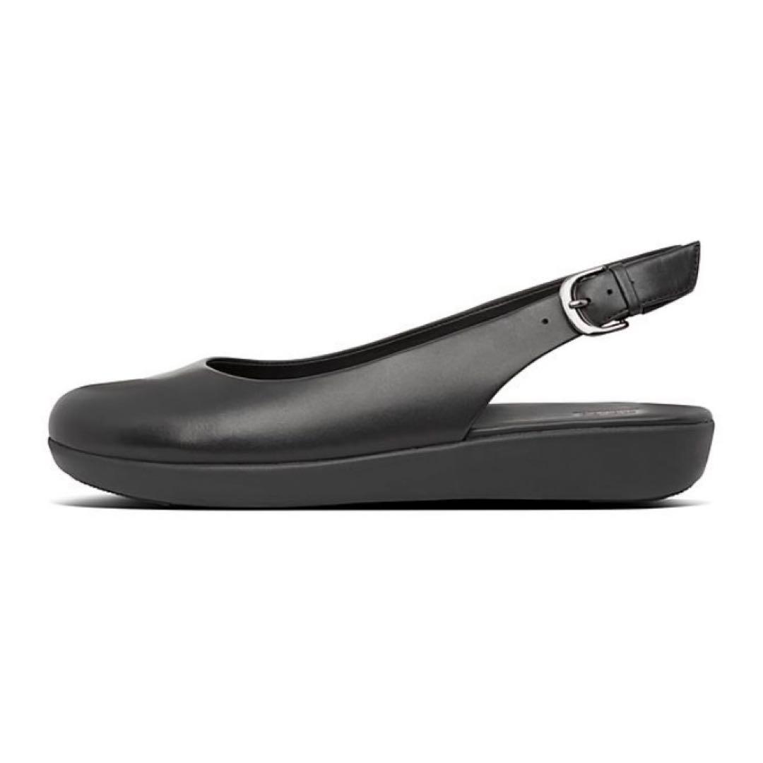 未使用級 fitflop レザー パンプス サンダル ミュール 24cm