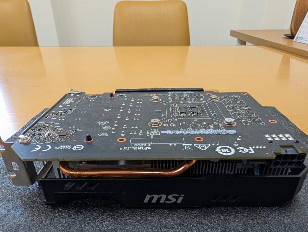 MSI GTX 1660 SUPER AERO ITX OC 6GB 動作品