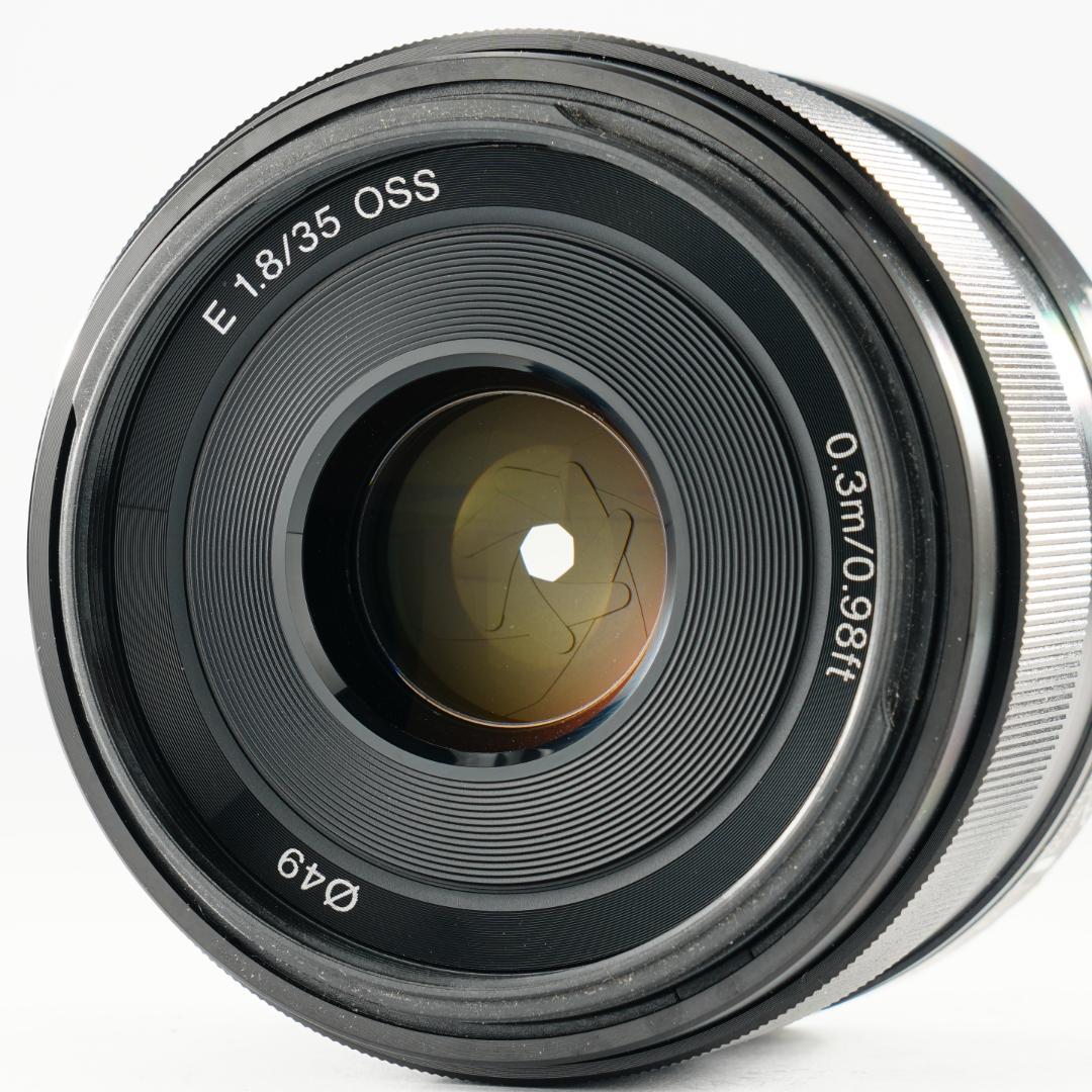 【美品】動作◎ SONY E 35mm F1.8 OSS 神レンズ 228