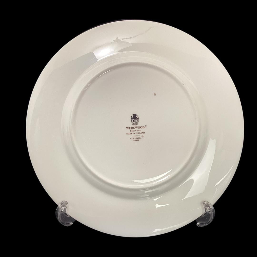 【美品】ウェッジウッド コロンビア セージグリーン ディナープレート 2枚セット