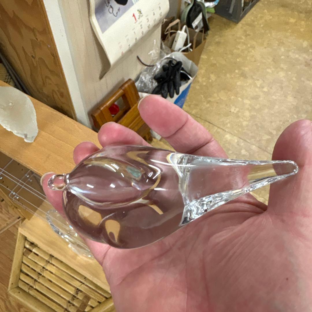 【美品】ガラス工芸品 豪華セット（オレフォス・スガハラ等）コレクションケース付
