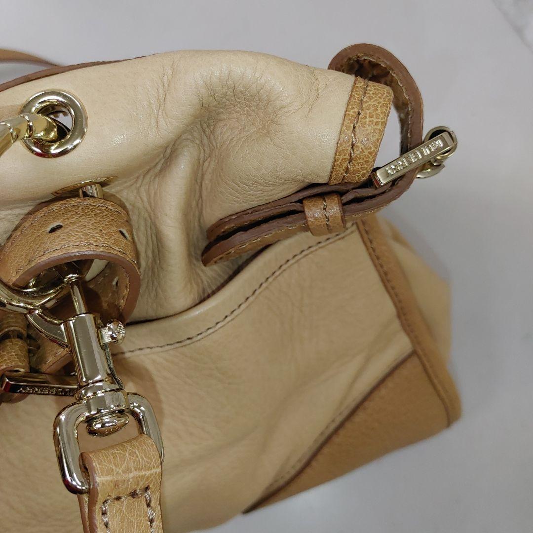 3384 　MULBERRY ベージュバッグ