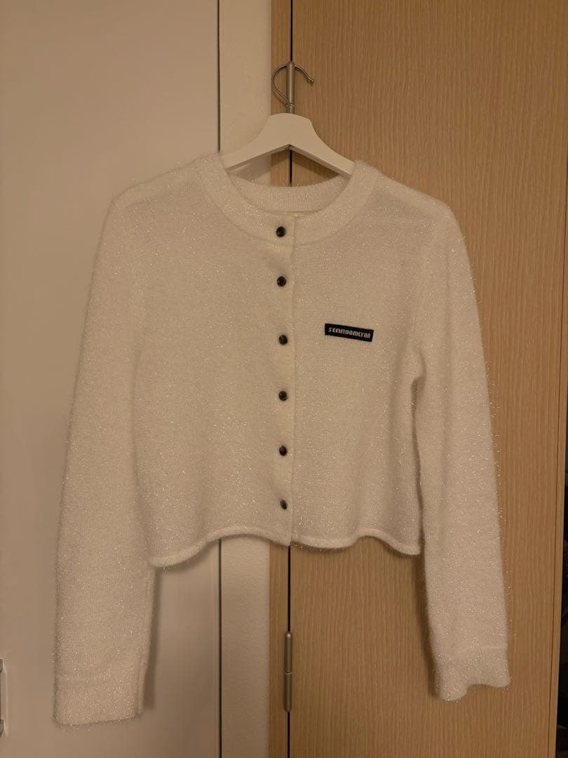 searoomlynn Glitter Yarn Knitカーディガン