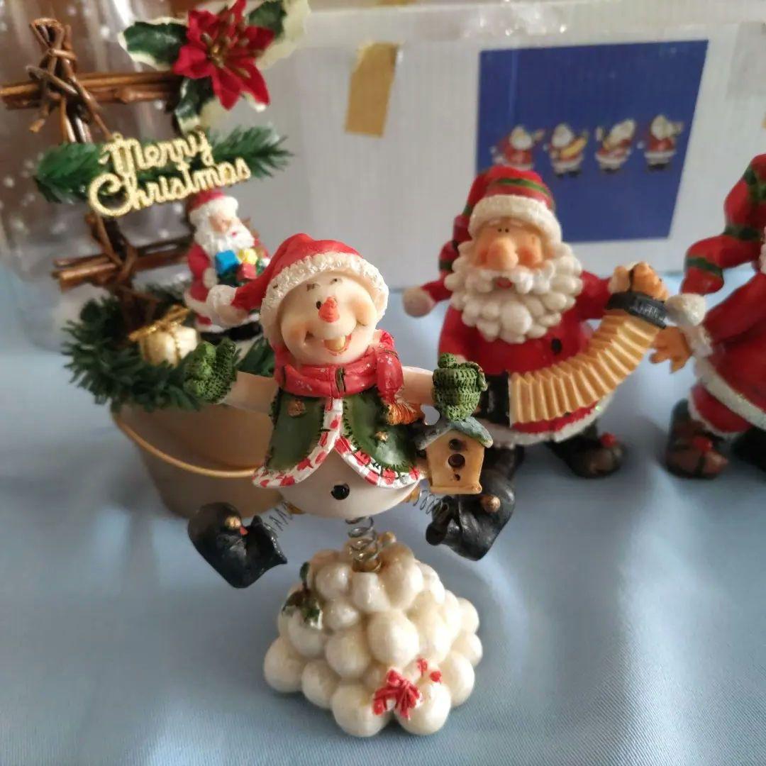 サンタクロースフィギュア 7体セット