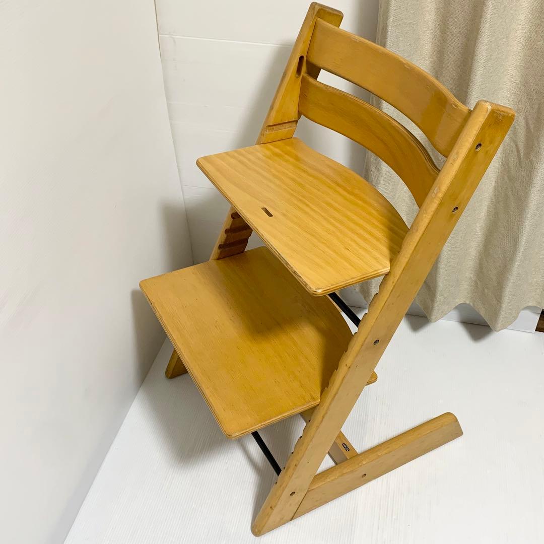 旧型 廃盤 ストッケ トリップトラップ ナチュラル ベージュ