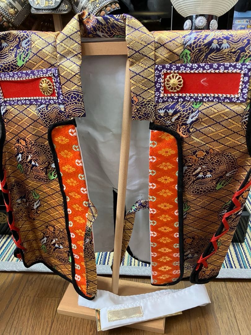 美品♪ 五月人形 こどもの日 端午の節句 兜飾り 鎧師 秀麿作