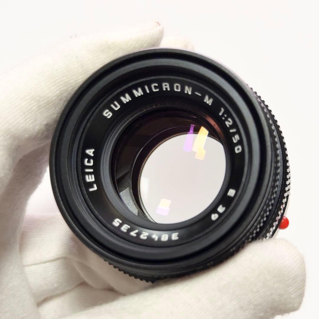 【美品】ライカ｜ズミクロン50mm F2（4th）フード組込《ブラッククローム》
