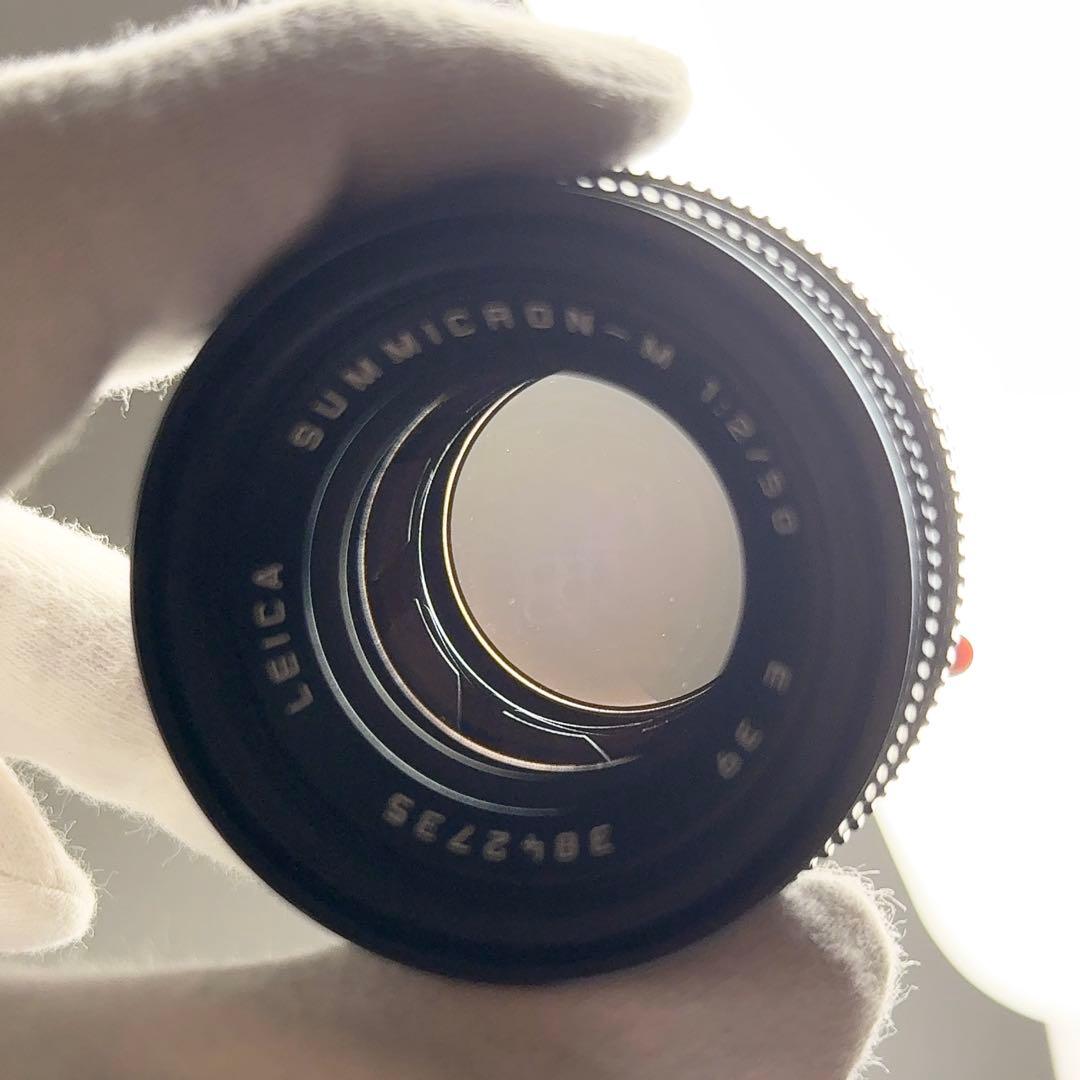 【美品】ライカ｜ズミクロン50mm F2（4th）フード組込《ブラッククローム》