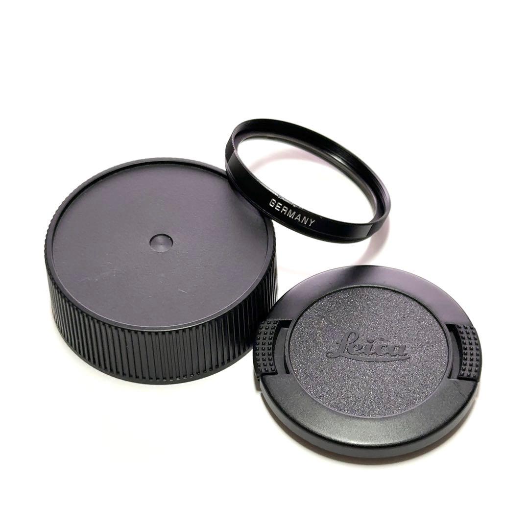 【美品】ライカ｜ズミクロン50mm F2（4th）フード組込《ブラッククローム》