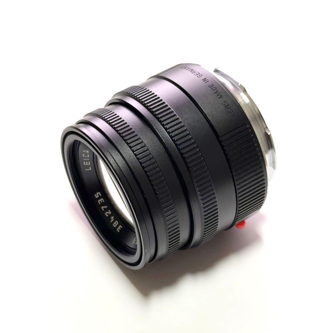 【美品】ライカ｜ズミクロン50mm F2（4th）フード組込《ブラッククローム》