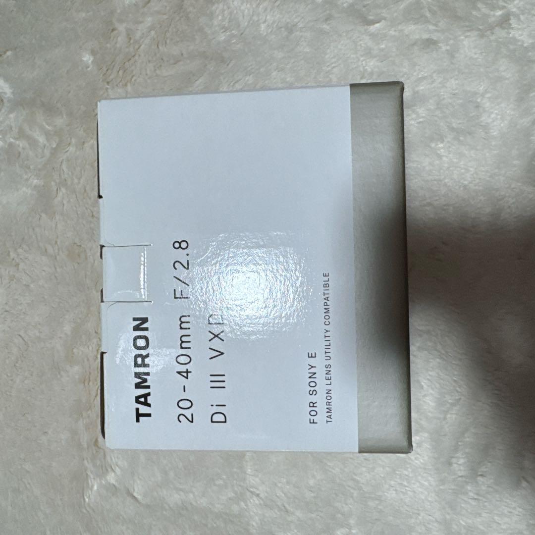 【TAMRON/タムロン】 20-40mm F/2.8 Di III VXD