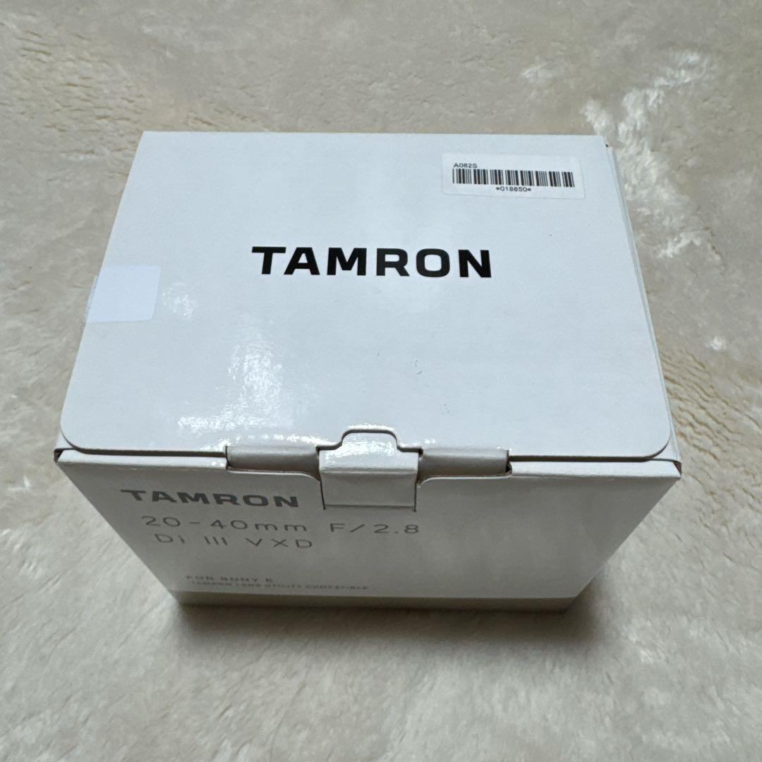 【TAMRON/タムロン】 20-40mm F/2.8 Di III VXD