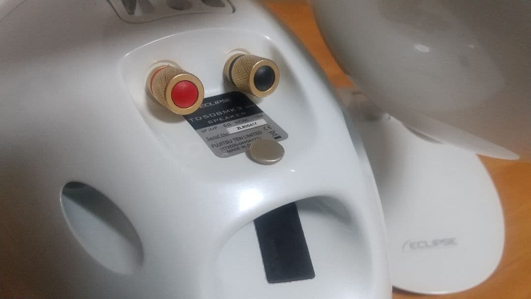 ECLIPSE （イクリプス）TD508MK3（ホワイト）【ペア】 中古美品