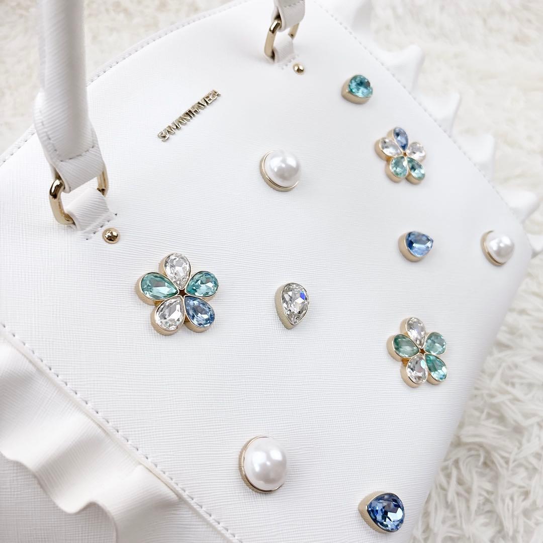 希少✨SAMANTHAVEGA フリル2wayバッグ 白 カードキャプターさくら