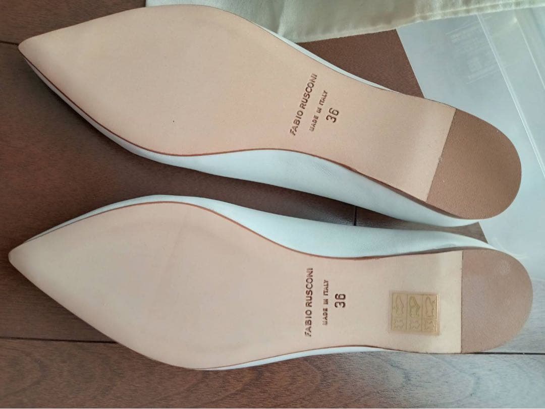 お値下げFABIO RUSCONI ポインテッドパンプス　36