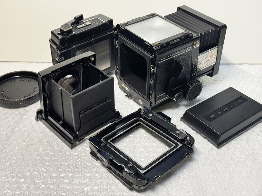 Mamiya RB67 Pro SD 中判カメラ ボディー フイルムホルダー付き