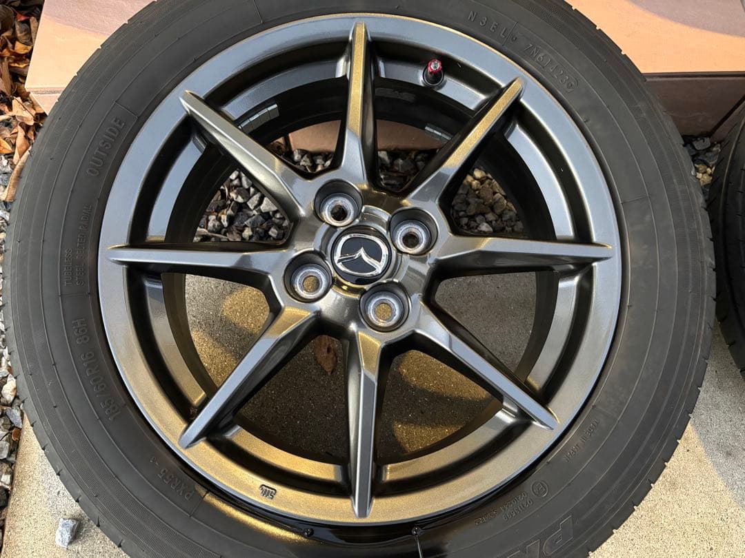 NDロードスター純正ホイール　16インチ　サマータイヤ4本セット