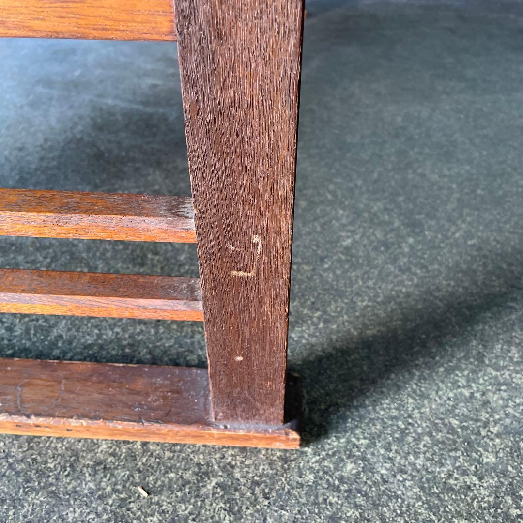 文机　昭和レトロ　古道具　アンティーク　ローテーブル　テレビ台