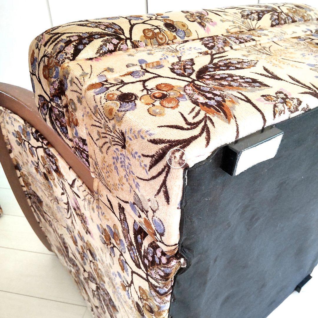 maruni　オールドマルニ　広島　ヴィンテージ ソファ　地中海　ファブリック