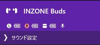 SONY INZONE Buds ゲーミング ワイヤレスイヤホン ブラック