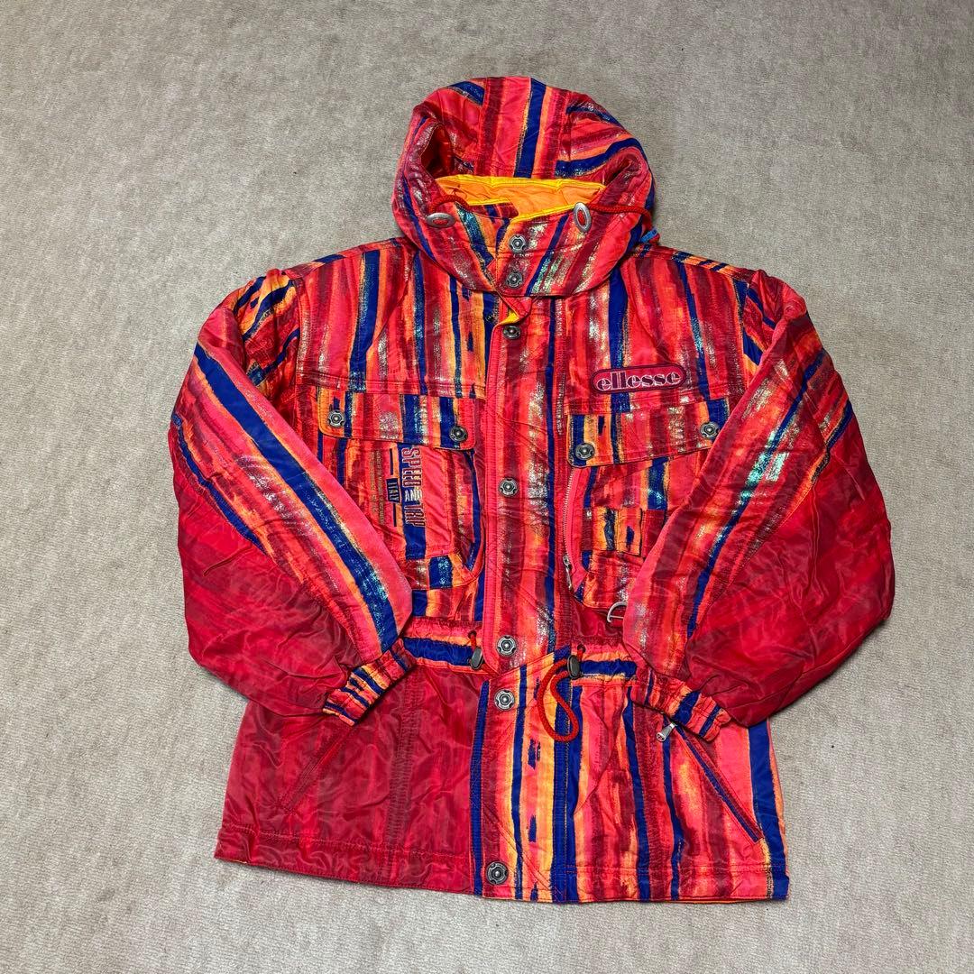 【美品】ヴィンテージ 90's エレッセ スキーウェア メンズ　Ｌサイズ