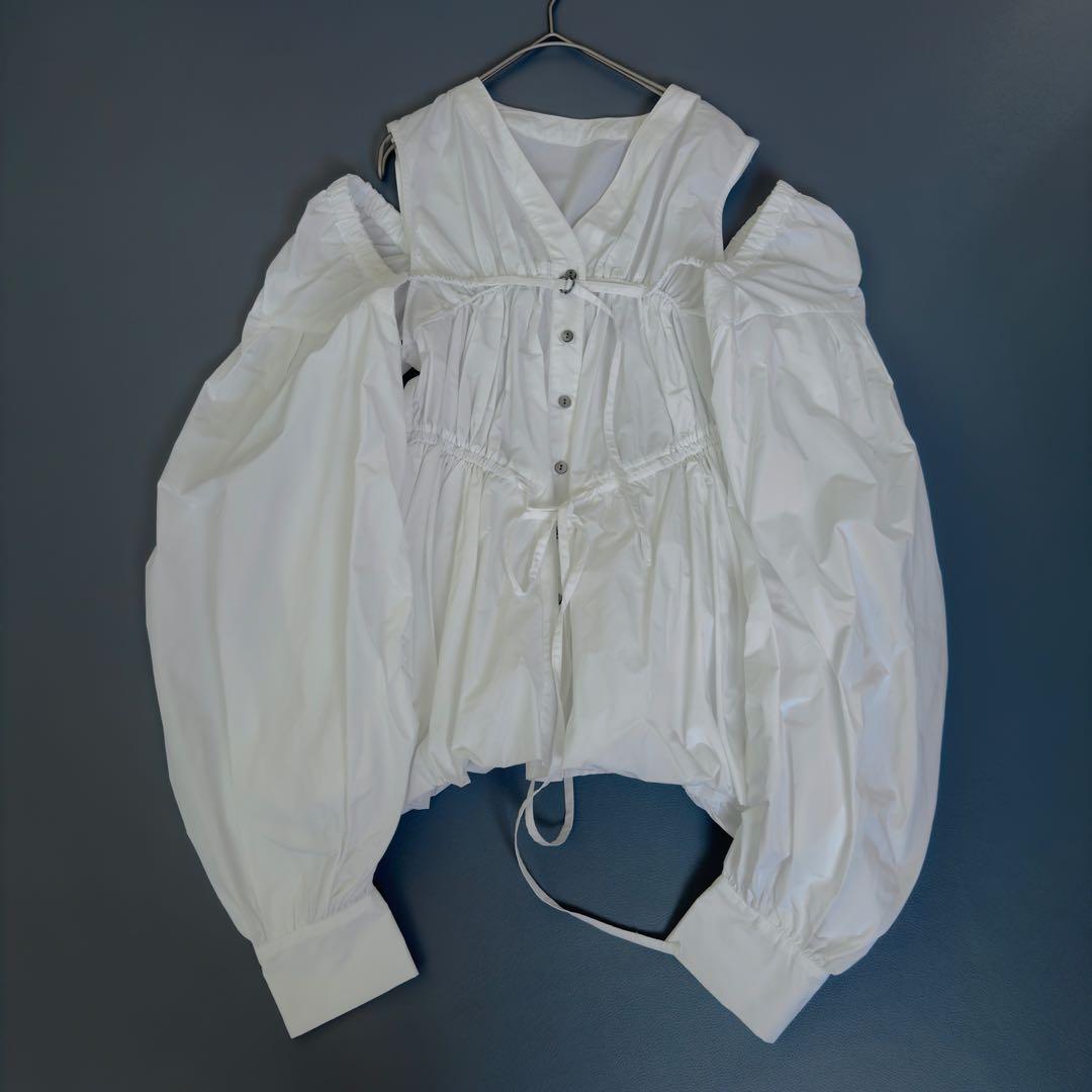 コロッケちゃん様　メゾンスペシャル　マルチウェイタフタブラウス