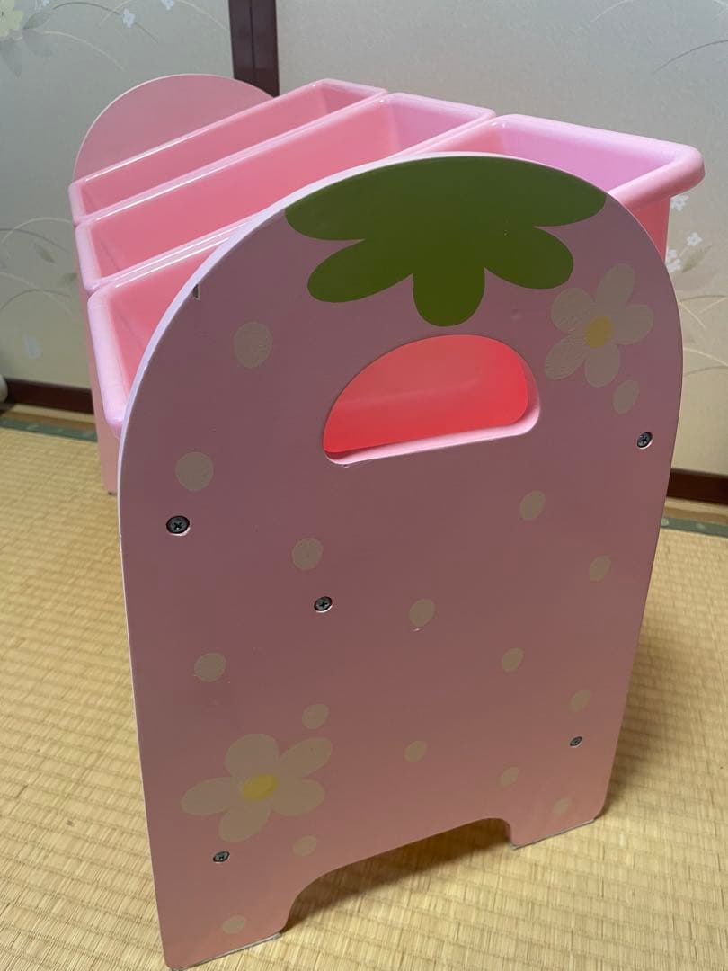 マザーガーデン 廃盤　希少　おもちゃ箱　ラック　棚