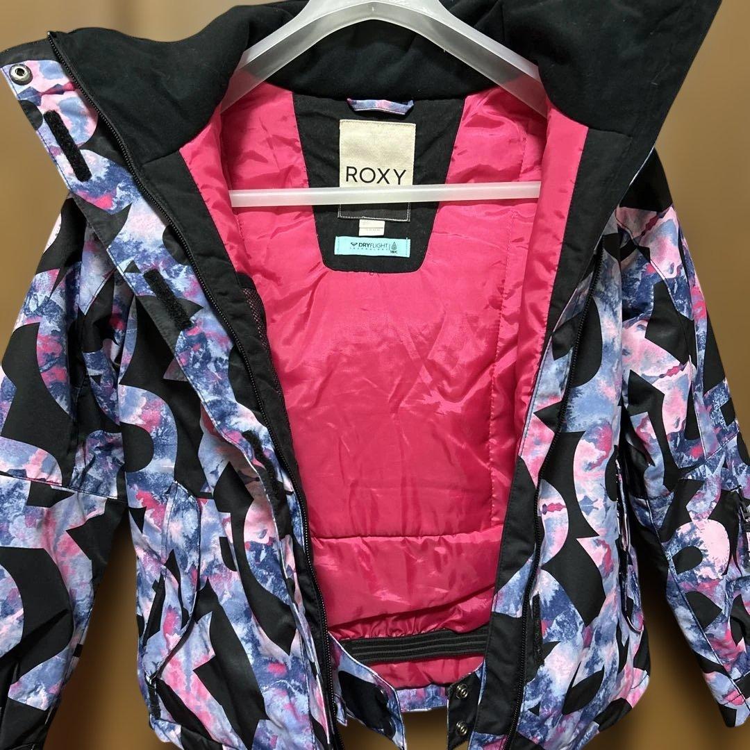 【美品】ROXY 子供用スキーウェア上下