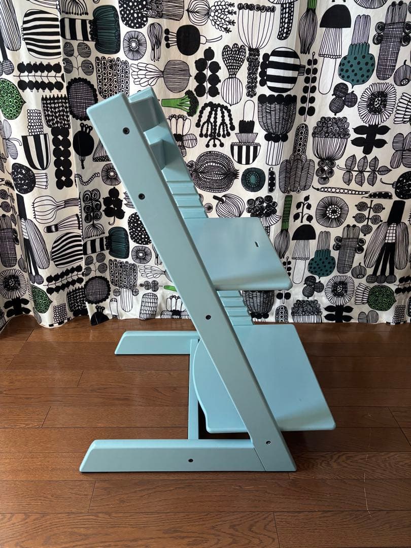 ストッケ　トリップトラップ　ベビーチェア　アクアブルー